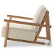 Cardiff Natural Teak Outdoor Chair