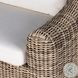 Messina Chunky Sand Woven 63" Outdoor Sofa