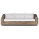 Messina Chunky Sand Woven 63" Outdoor Sofa