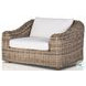 Messina Chunky Sand Woven Outdoor Living Room Set