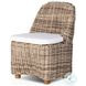 Messina Chunky Sand Woven Outdoor Dining Chair Set of 2