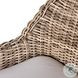 Messina Chunky Sand Woven Outdoor Dining Armchair