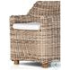 Messina Chunky Sand Woven Outdoor Dining Armchair