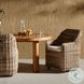 Messina Chunky Sand Woven Outdoor Dining Armchair