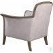 Ticanor Taupe and Stone Accent Chair