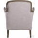 Ticanor Taupe and Stone Accent Chair