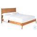 Cinnamon Mindi Medium Brown Eastern King Platform Bed