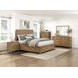 Charlotte Light Brown California King Storage Platform Bed