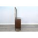 American Modern Walnut Rectangular Dresser Mirror