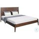 Cozy Luxe Dark Brown Eastern King Platform Bed