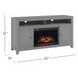 Fairview Bryce Light Brown 60" TV Stand with Electric Fireplace