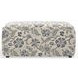 Stockbridge Denim Cocktail Square Ottoman