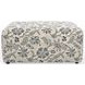 Stockbridge Denim Cocktail Square Ottoman