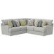 Stockbridge Slate 2 Piece Sectional Loveseat and Section