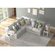 Stockbridge Slate 2 Piece Sectional Loveseat and Section