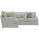 Stockbridge Slate 2 Piece Sectional Loveseat and Section