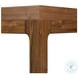 Arturo Natural Walnut Veneer Rectangular Coffee Table
