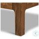 Arturo Natural Walnut Veneer Rectangular Coffee Table