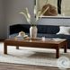 Arturo Natural Walnut Veneer Rectangular Coffee Table