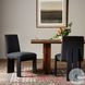 Roxy Gibson Black Performance Fabric Dining Chair