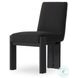 Roxy Gibson Black Performance Fabric Dining Chair