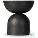 Corbett River Grey Marble Round Occassional Table Set