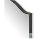 Jacques Gunmetal Small Irregular Mirror