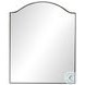 Jacques Gunmetal Small Irregular Mirror