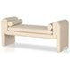 Mitchell Thames Cream Performance Fabric 63" Accent Bench