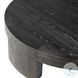 Sheffield Charcoal Oak Veneer Small Round Coffee Table