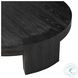 Sheffield Charcoal Oak Veneer Small Round Coffee Table