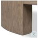 Sheffield Warm Natural Flat Oak Veneer Small Round Coffee Table