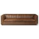 Alec Dulane Mahogany 98" Upholstered Sofa