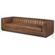 Alec Dulane Mahogany 98" Upholstered Sofa