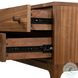 Arturo Natural Walnut Veneer 2 Drawer Nightstand