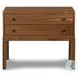 Arturo Natural Walnut Veneer 2 Drawer Nightstand