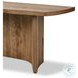 Brinton Rustic Oak Veneer 78" Console Table