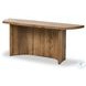 Brinton Rustic Oak Veneer 78" Console Table