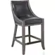 Riven Steel Gray Counter Height Stool