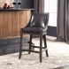 Riven Steel Gray Counter Height Stool