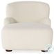 Kadon Sheepskin Natural 36" Upholstered Chaise Lounge