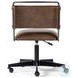 Wharton Distressed Brown Desk Chair