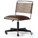 Wharton Distressed Brown Desk Chair