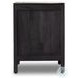 Sydney Black Wash Mango Large 3 Drawer Nightstand