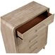 Wilshire Natural 5 Drawer Chest