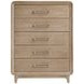 Wilshire Natural 5 Drawer Chest