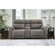 Starbot Fossil 2 Piece Power Reclining Console Modular Loveseat