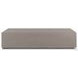 Otero Natural Concrete Rectangular Outdoor Coffee Table