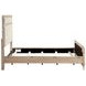Wilshire Natural Queen Upholstered Panel Bed