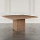 Sequoia Rustic Brown 60" Square Dining Table